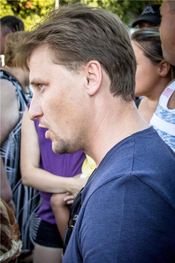 Alexander Gette kämpft als Haus- und Straßenverwalterfür Ruhe auf dem Haugenstein. Bild: Breitmaier