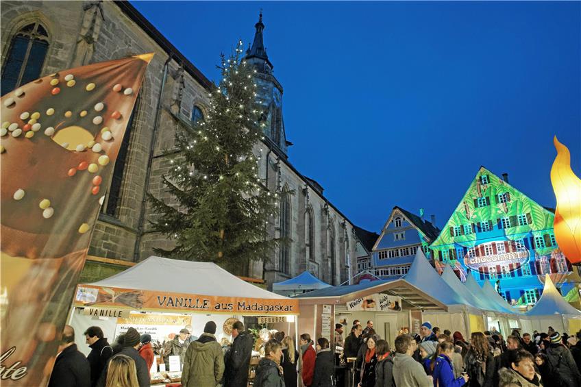 Am 1. Dezember wird Tübingen wieder zur deutschen Schokoladenhauptstadt. Archivbild: Metz