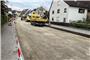 Die Bauarbeiten in der Haigerlocher Straße schreiten Schritt für Schritt voran. Bild: Mira Bültel