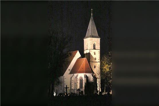 Die Sülchenkapelle wird auch künftig bei Dunkelheit illuminiert. Archivbild: Sommer
