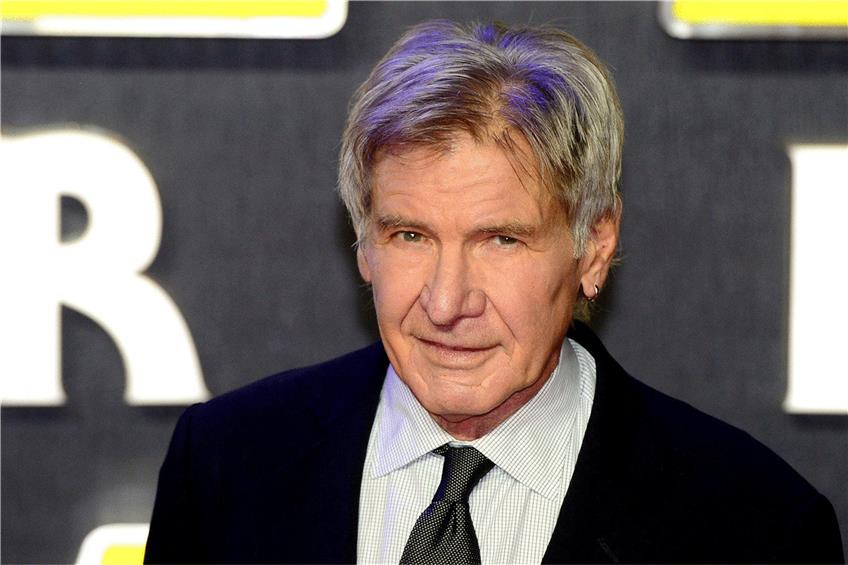 Nur der Oscar fehlt ihm: Superstar Harrison Ford. Foto: dpa