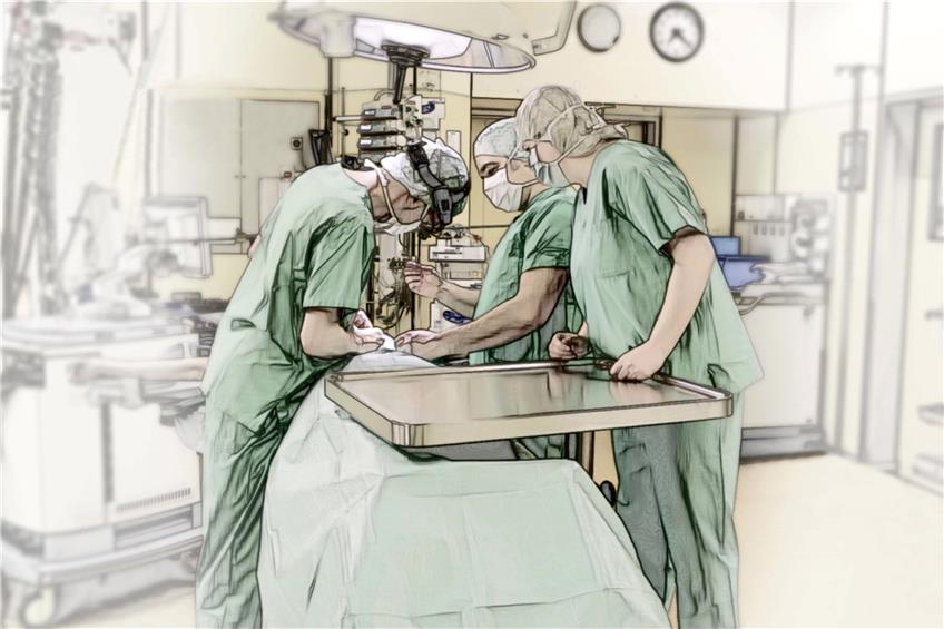 Alltag am OP Tisch: Chirurgen und das medizinische Personal stehen oft stundenlang in verdrehten Positionen. Körperliche Fehlhaltungen sind die Folge. Mit dem S³_surgeon support system könnte sich das bald ändern.