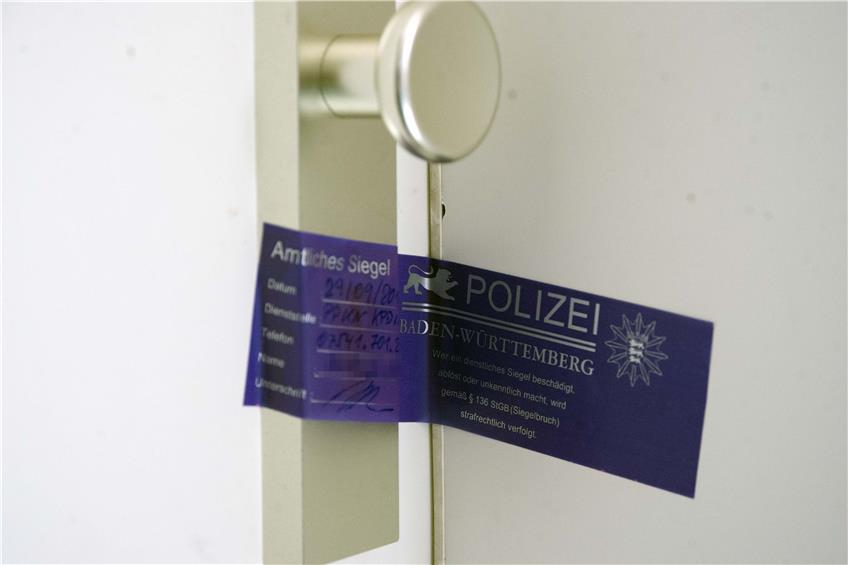 Amtliches Siegel der Polizei Baden-Württemberg. Symbolbild: Franke
