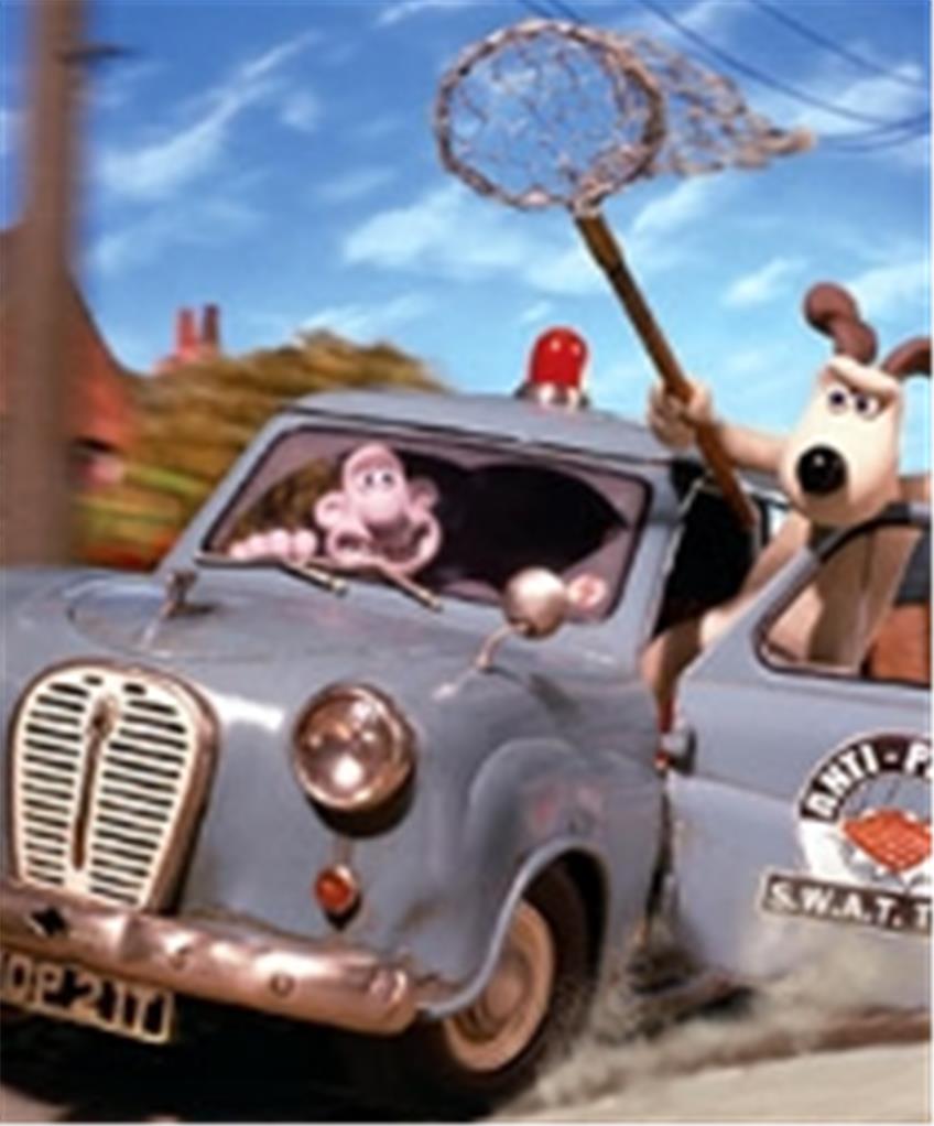 Wallace und Gromit auf der Jagd nach dem Riesenkaninchen
