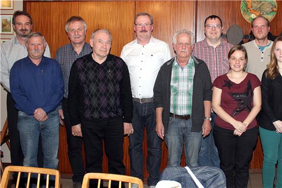 Mitglieder und Aktive beim Musikverein Ahldorf geehrt