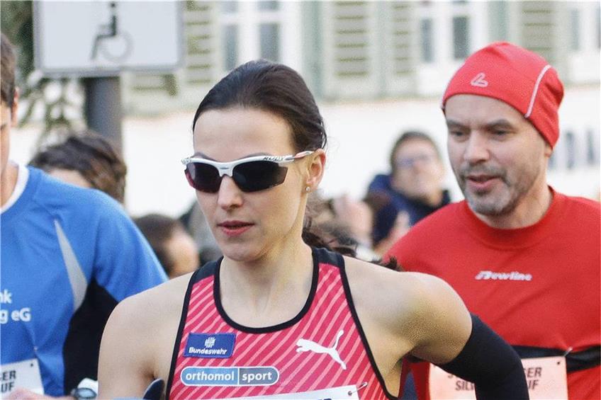 Comeback in Backnang: Sabrina Mockenhaupt, 36, lief auf den zweiten Platz. Foto: Imago