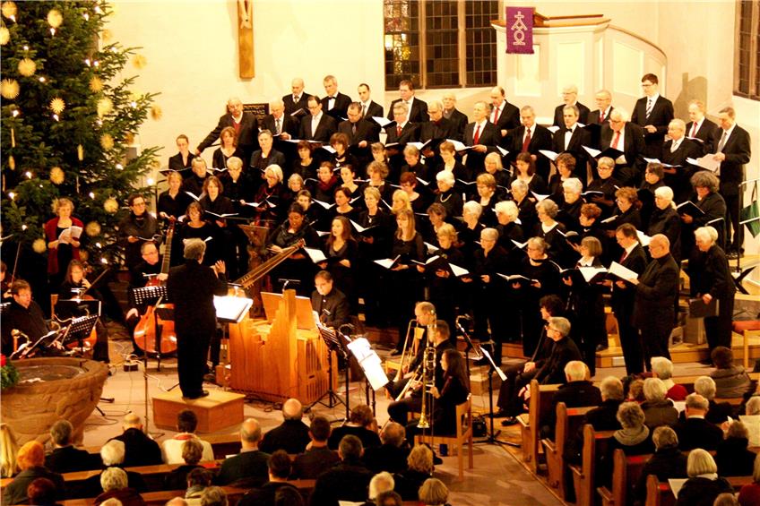 Coronabedingt war die letzte große Aufführung eines Weihnachtskonzerts in der Freudenstädter Stadtkirche 2019. Bild: Gesamtkirchengemeinde