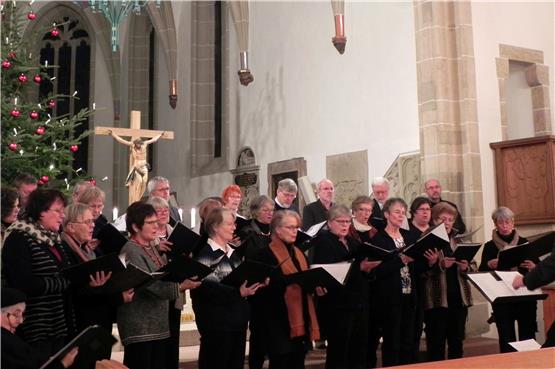 Das Abschlusskonzert der „Weihnachtlichen Singtage“ sorgte in den vergangenen Jahren stets für eine volle Stadtkirche.Archivbild: Petra Haubold