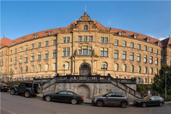 Das Gerichtsgebäude in der Tübinger Doblerstraße. Symbolbild: Ulrich Metz