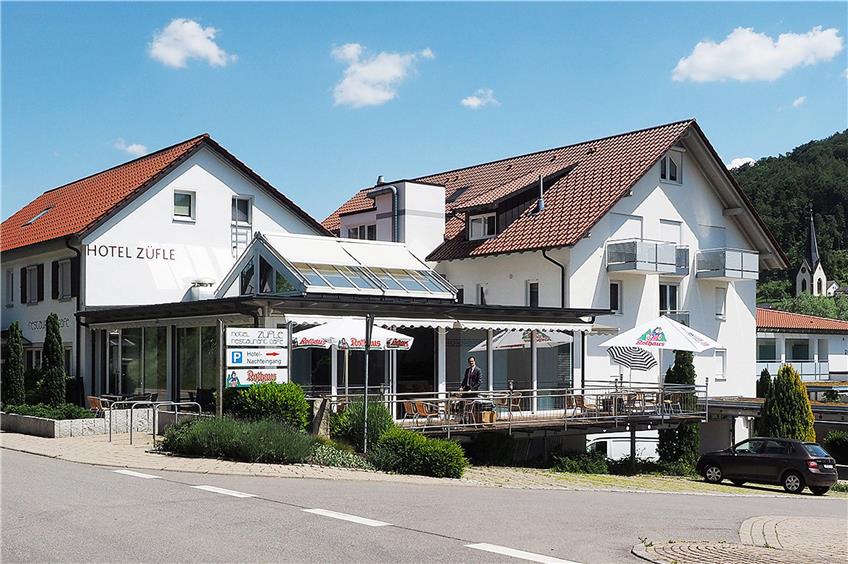 Das Hotel-Restaurant Züfle in Glatt.