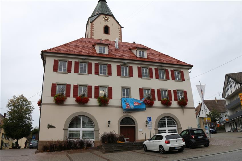 Das Rathaus in Empfingen Archivbild: Oda