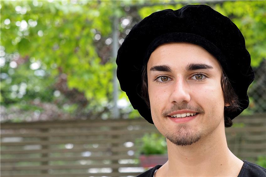 Der 17-jährige Luis Schneiderhan konnte mit einem Kurzfilm über den Neckar in Ludwigsburg gewinnen.Bild: Kuball