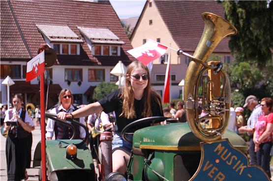 Der Festumzug Anfang Juli war ein Höhepunkt im Jubiläumsjahr von Vöhringen. Archivbild