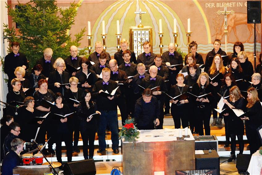 Der Isenburger Chor Vocalmania, hier ein Bild aus dem Vorjahr, freut sich auf zwei große Auftritte in der Ewigen Stadt. Bild: Greiß