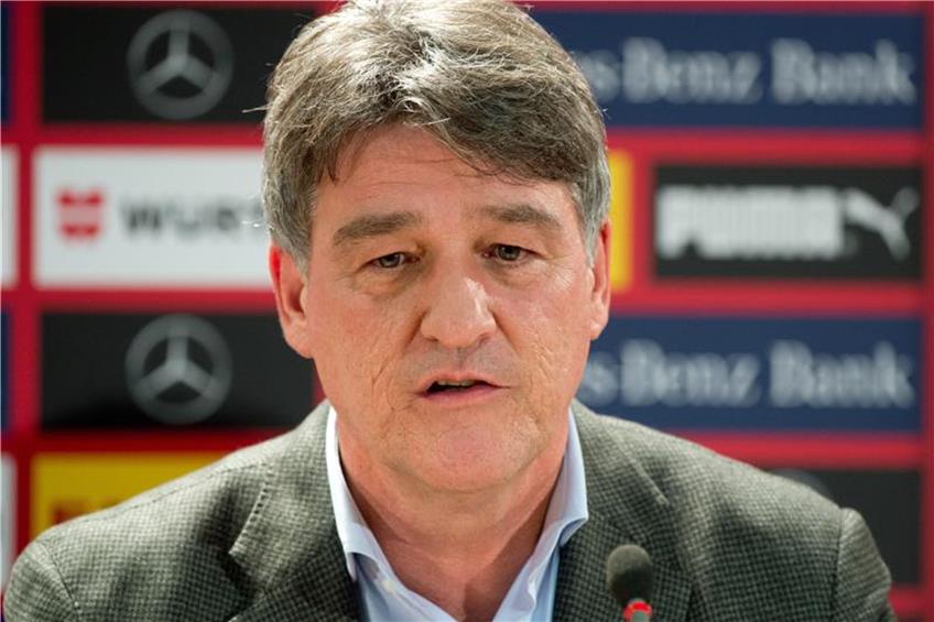 Der Präsident des VfB Stuttgart, Bernd Wahler. Foto: Sebastian Kahnert/Archiv dpa/lsw