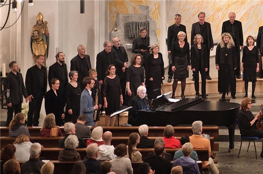 Der Tübinger Chor „Semiseria“ singt am Sonntag Schuberts „Winterreise“ in Haigerloch. Bild: Hermann Kurz
