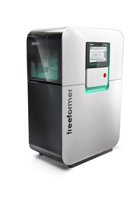 Der „freeformer“ ist ein 3D-Drucker für industrielle Anwendungen von Arburg.