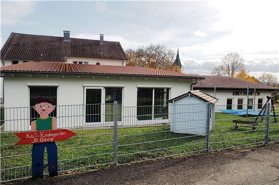Der katholische Kindergarten St.Georg in Empfingen ist eine von nur zwei Sprach-Kitas im Wahlkreis Calw/ Freudenstadt. Das Bundesprogramm steht jedoch auf der Kippe.Archivbild: Karl-Heinz Kuball