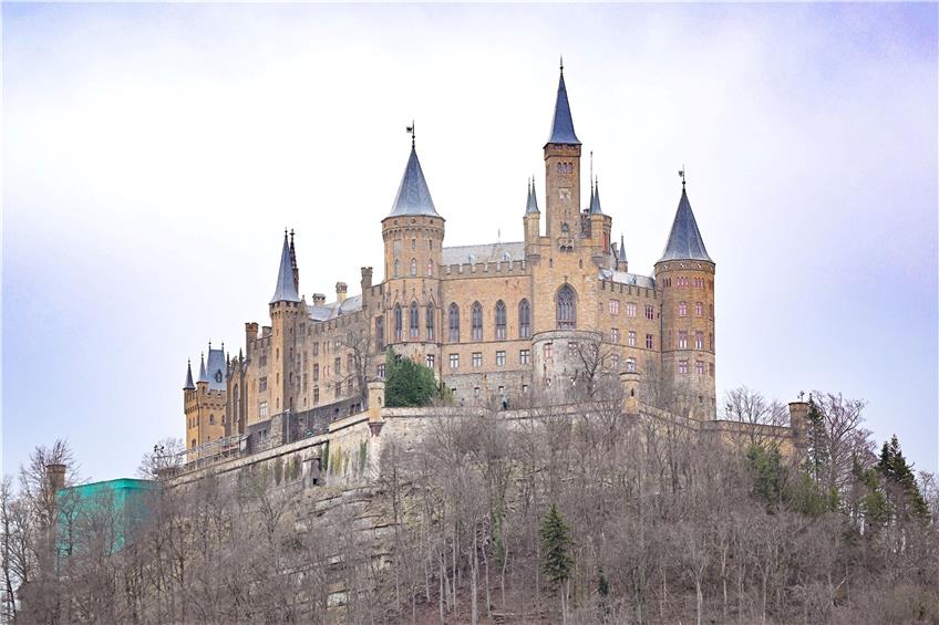 Die Burg Hohenzollern im Zollernalbkreis. Foto: Bernd Weißbrod/dpa/Archivbild