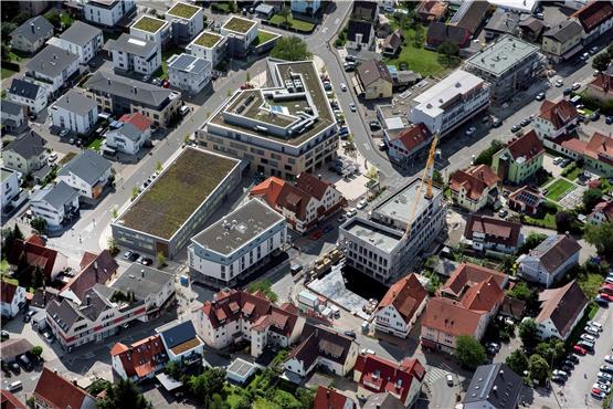 Die Neugestaltung der Mössinger Mitte wird die Stadt auch 2020 viel Geld kosten. Bild: Klaus Franke