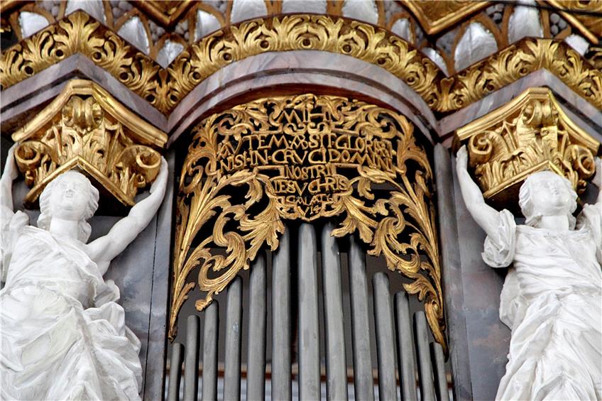Die Veranstaltungsorte sind noch geheim. Aber eins darf schon einmal verraten werden: Die Orgel der Stiftskirche – laut Michael Grüber eine der besten Deutschlands – wird auf jeden Fall erklingen. Bild: Kuball