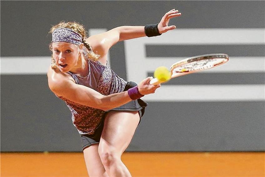Die große Überraschung des Turniers: Die Stuttgarterin Laura Siegemund steht beim Heimturnier im Halbfinale. Foto: Imago