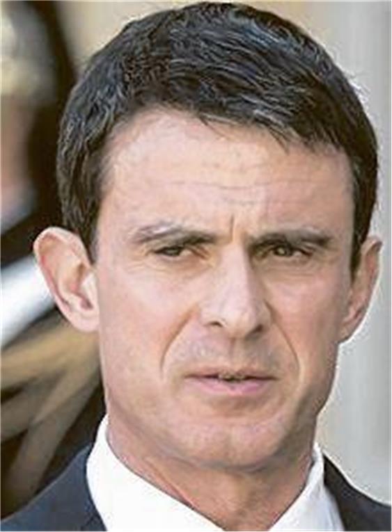 Dringt auf die Fortsetzung der Sicherheitsvorschriften: Frankreichs Premierminister Manuel Valls. Foto: dpa