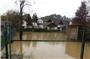Eine Überflutung am Ortseingang von Mühlheim. Privatbild