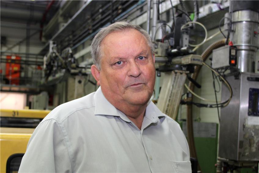 „Es ist schnelllebiger geworden“: Karl-Heinz Koglin blickt auf 50 Jahre Firmenzugehörigkeit zurück. Bild: Kappeller