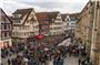 Fridays for Future: In Tübingen waren am Freitag annähernd 1000 Schüler im Schul...
