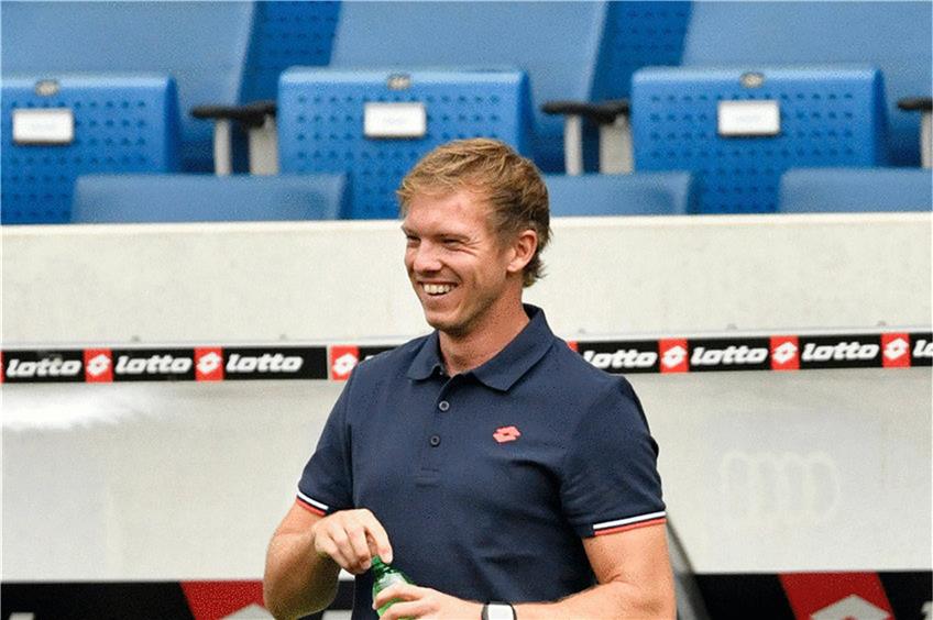 Für den Hoffenheimer Bundesliga-Trainer Julian Nagelsmann ist Spaß an der Arbeit ein entscheidender Faktor für Erfolg. Foto: Eibner