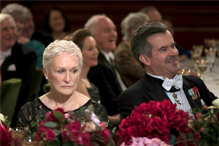 Glenn Close in „Die Frau des Nobelpreisträgers“ ist als beste Hauptdarstellerin nominiert.Bild: SquareOne