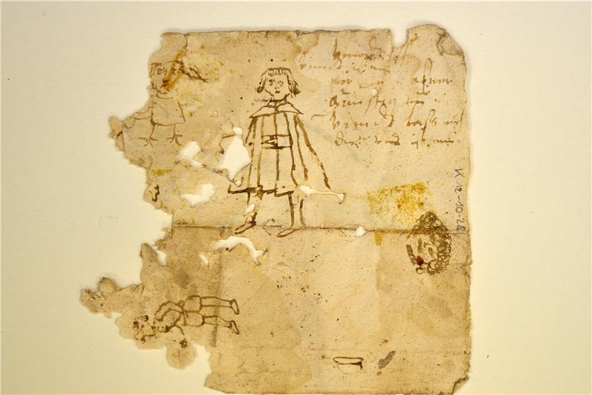 Im Museum im Kloster sind Zeichnungen, Briefe und Strafarbeiten aus der Klosterschulenzeit erhalten.