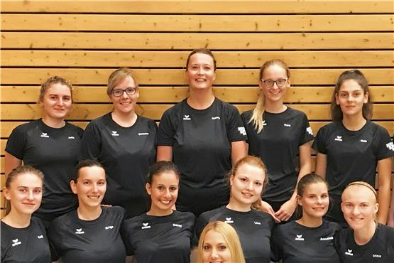 Katharina Heinrich (vorne) und ihre neue Damenmannschaft des ASV Horb. Privatbild