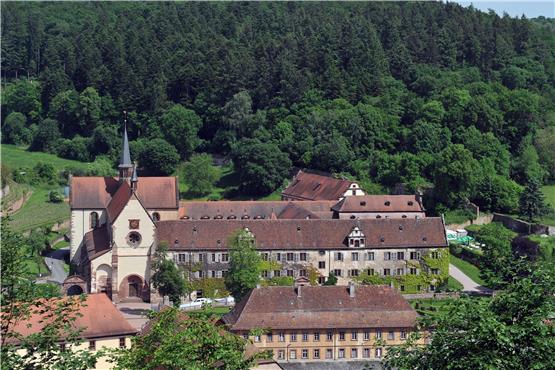 Kloster Bronnbach am 21.05.2014 bei Wertheim. Foto: Stefan Puchner/dpa