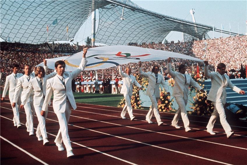 Kommen nach 1972 (im Bild zu sehen die Eröffnungsfeier) die olympischen Spiele 2032 zum zweiten Mal nach Deutschland? Foto: -