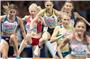 Leichtathletik Europameisterschaften 2018 in Berlin.  3000 Meter Hindernis der F...