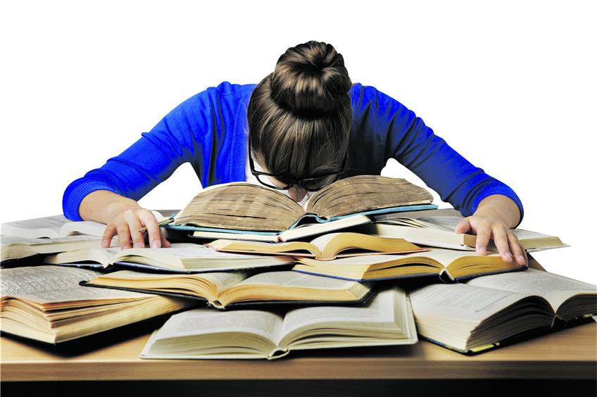 Leistungsdruck stresst Studenten. ?Foto: Fotolia