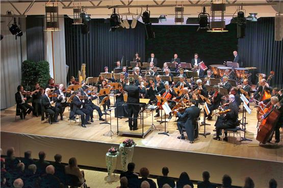 Neujahrskonzert der Württembergischen Philharmonie Reutlingen in der Mössinger Quenstedt-Aula. Bild: Erich Sommer
