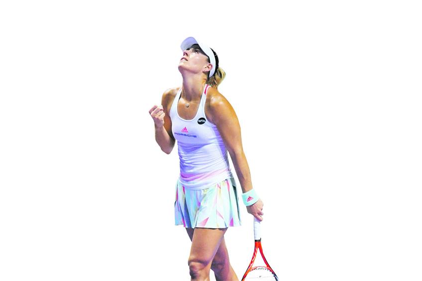 Profitiert von ihrer Erfahrung: Die beste Tennisspielerin der Welt, Angelique Kerber. Foto: imago, Paul Zimmer