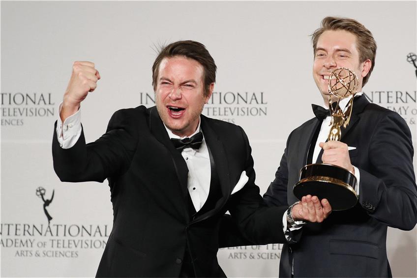 Regisseur Matthias Bittner freut sich über den „Emmy“ für „Krieg der Lügen“. Foto: dpa