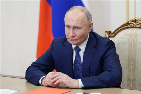 Richtet sich auf einen langen Krieg ein: Russlands Präsident Wladimir Putin.