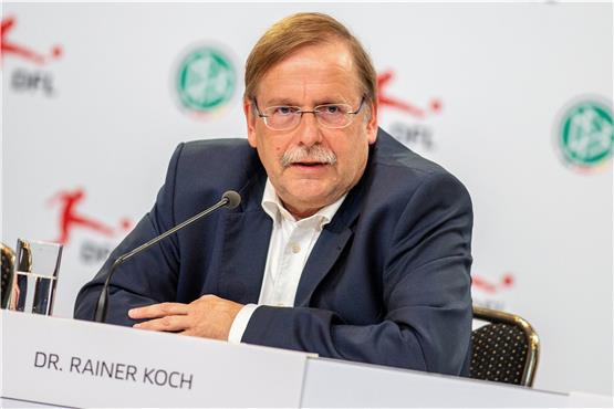 Steht in der Kritik: BFV-Chef Rainer Koch. Foto: dpa