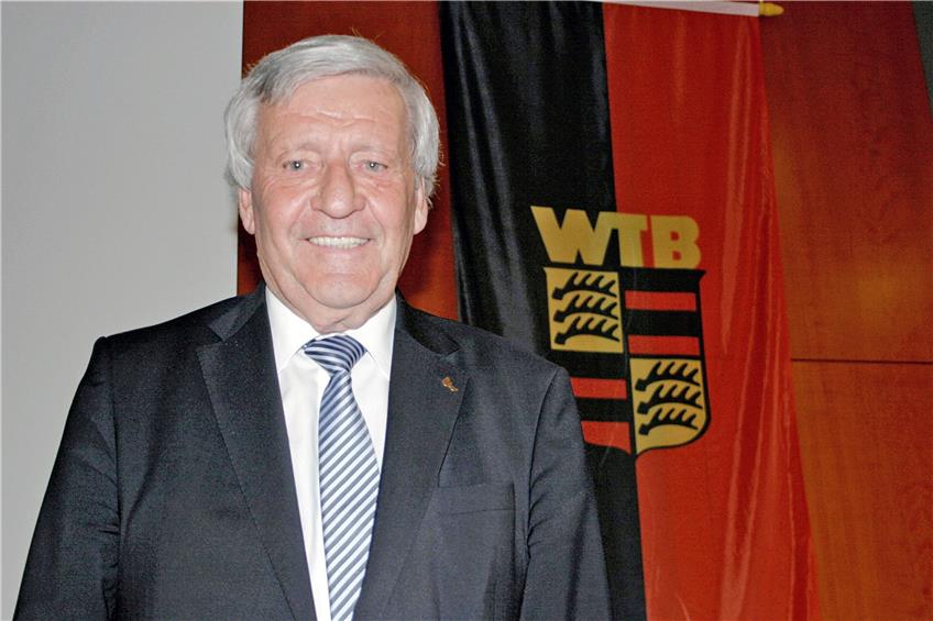WTB-Präsident Ulrich Lange freut sich dieser Tage über das gestiegen mediale Interesse am Tennissport. Archivbild: Eggebrecht