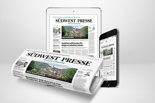 Digitale und gedruckte Zeitung